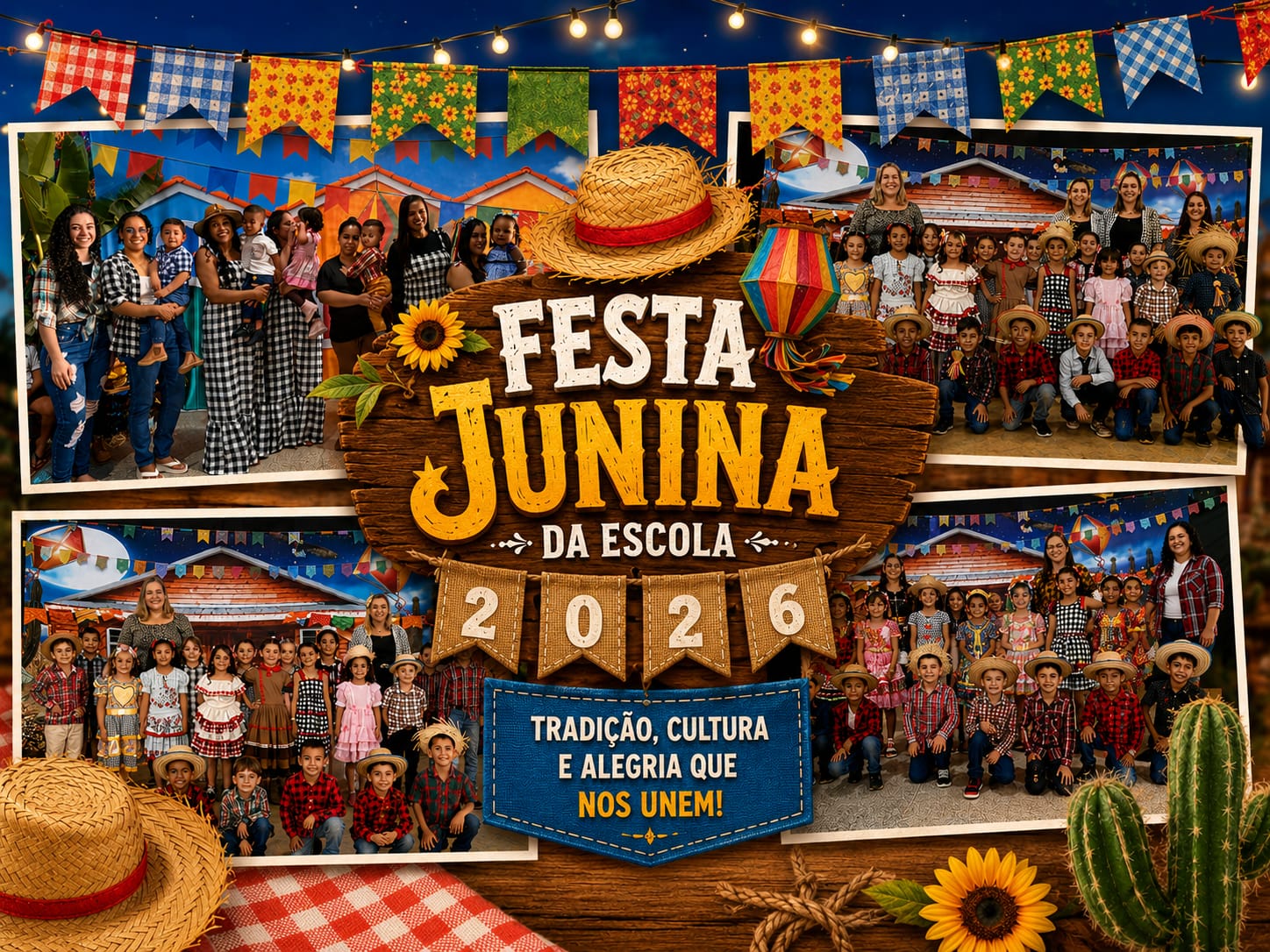 NOTÍCIA: Festa Junina das Escolas Municipais fortalece tradições, aproxima famílias e celebra o protagonismo dos estudantes