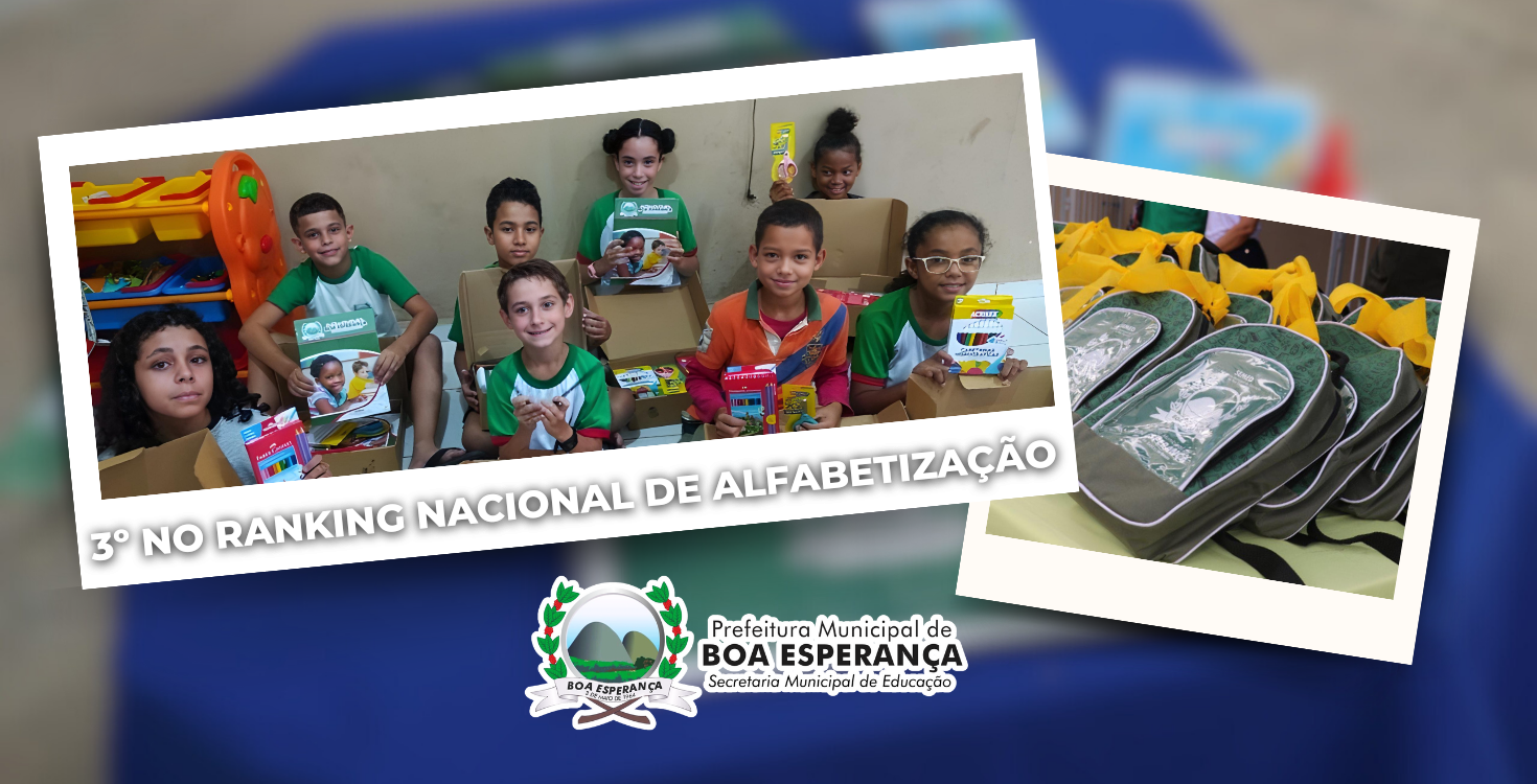 Educação de Boa Esperança Supera a Média Estadual No Ranking de Alfabetização