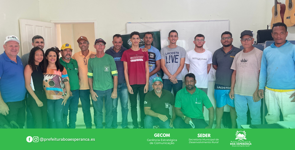 Prefeitura Municipal de Boa Esperança Promove Curso de Operador de Empilhadeira e Tratorista