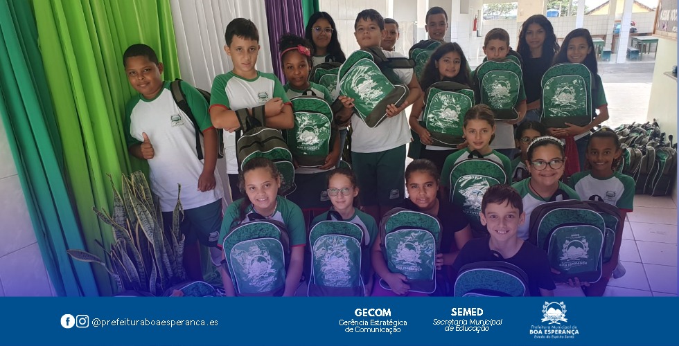 NOTÍCIA: Boa Esperança Promove Inclusão e Qualidade na Educação com Nova Entrega de Materiais e Uniformes Escolares