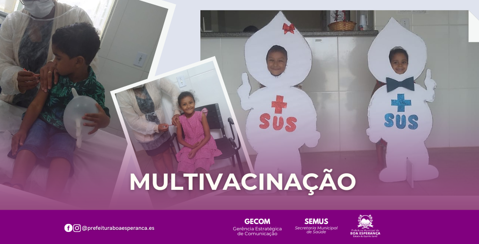 Campanha de Multivacinação em Boa Esperança e Santo Antônio: Sucesso na Imunização da População