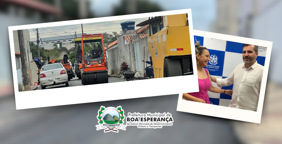 Prefeita Busca Novos Investimentos para Melhorar Infraestrutura de Boa Esperança