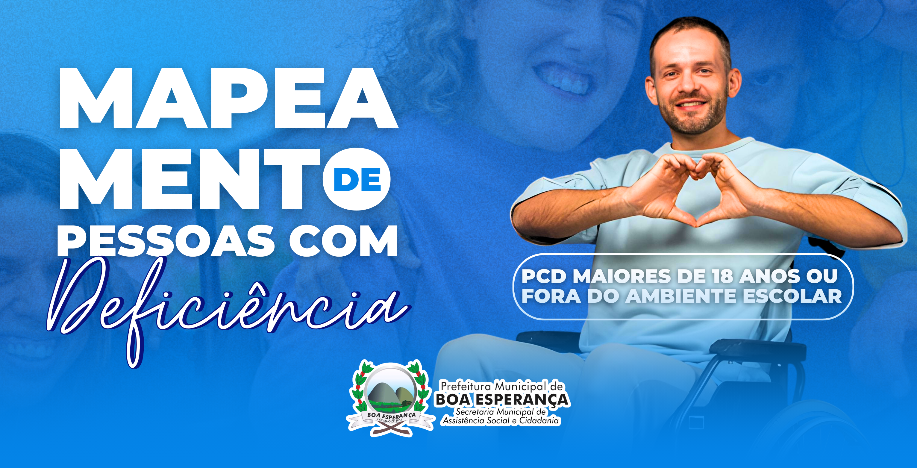 Mapeamento de Pessoas com Deficiência em Boa Esperança: Participe e Faça a Diferença!