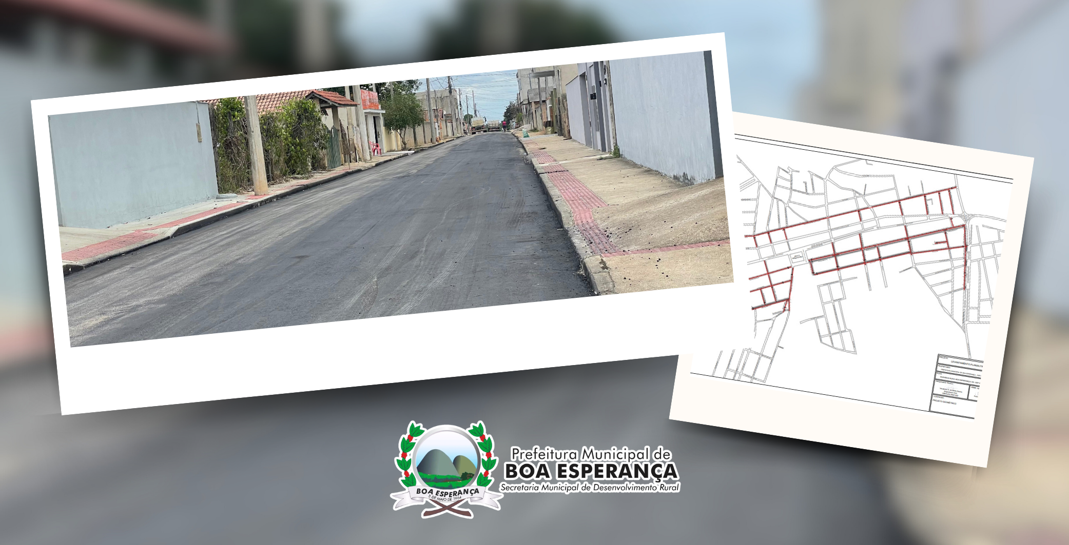 Prefeitura de Boa Esperança Avança com Asfaltamento em Diversas Ruas da Cidade