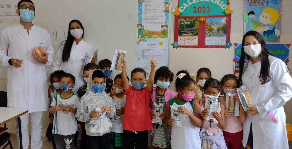 Ação em Alusão ao Dia Mundial da Saúde Bucal Leva Atendimento Odontológico as Creches e Pré-escolas de Boa Esperança
