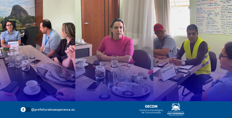Reunião com a CESAN Busca Soluções para Transtornos nas Obras de Saneamento e Destaca Importância do Projeto para a Cidade