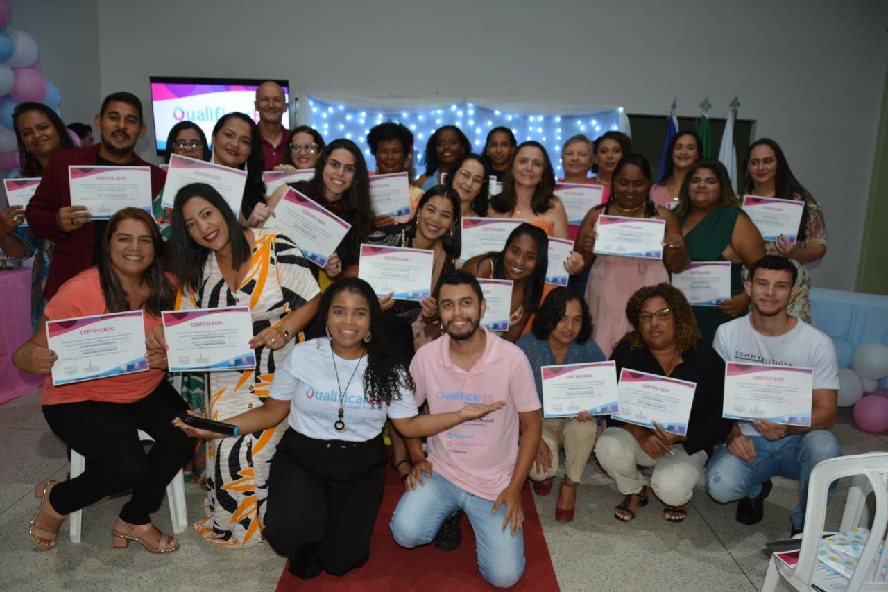 Formatura Qualificar ES, Final de 2022. 