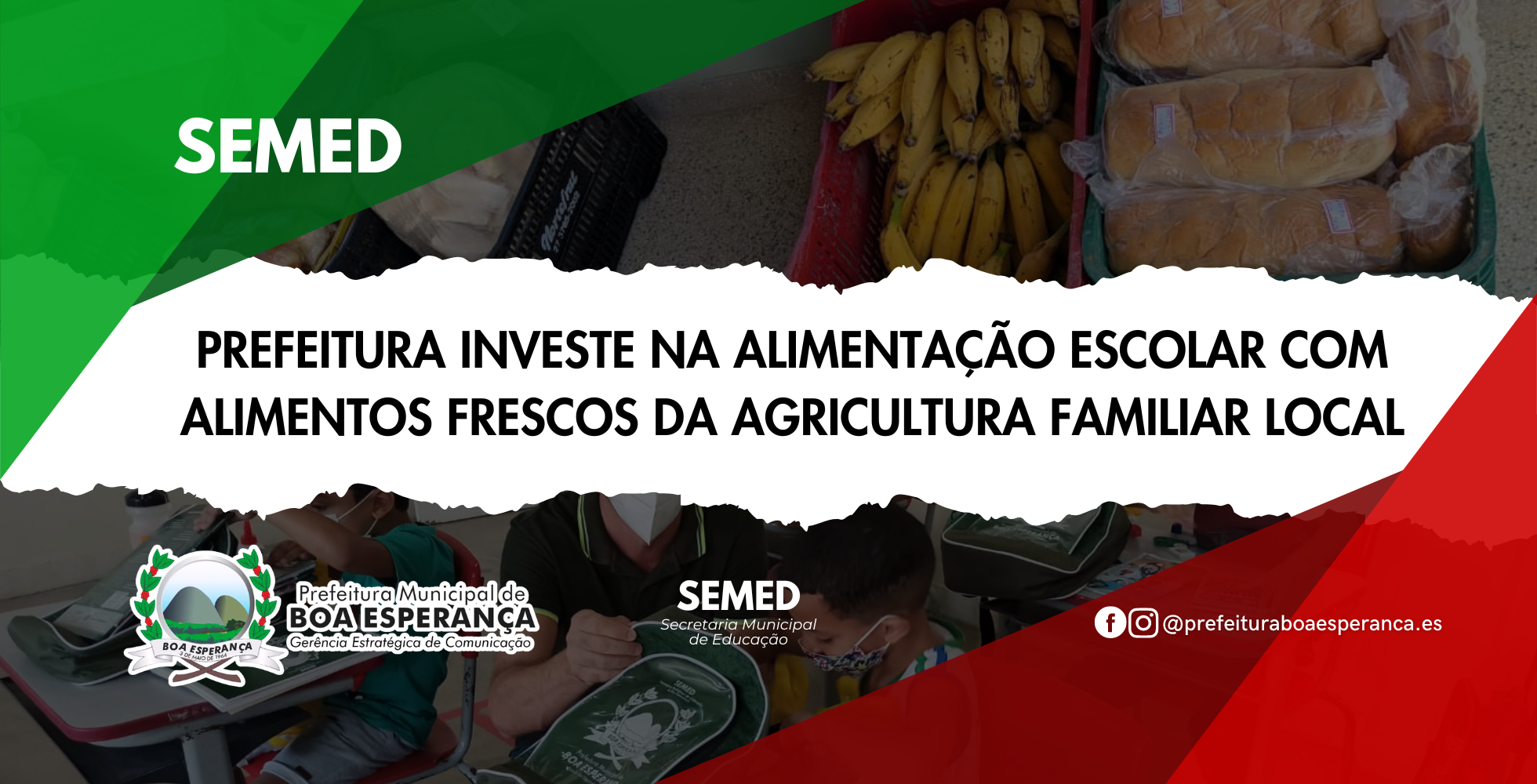 Prefeitura de Boa Esperança Investe na Agricultura Familiar para Alimentação Escolar