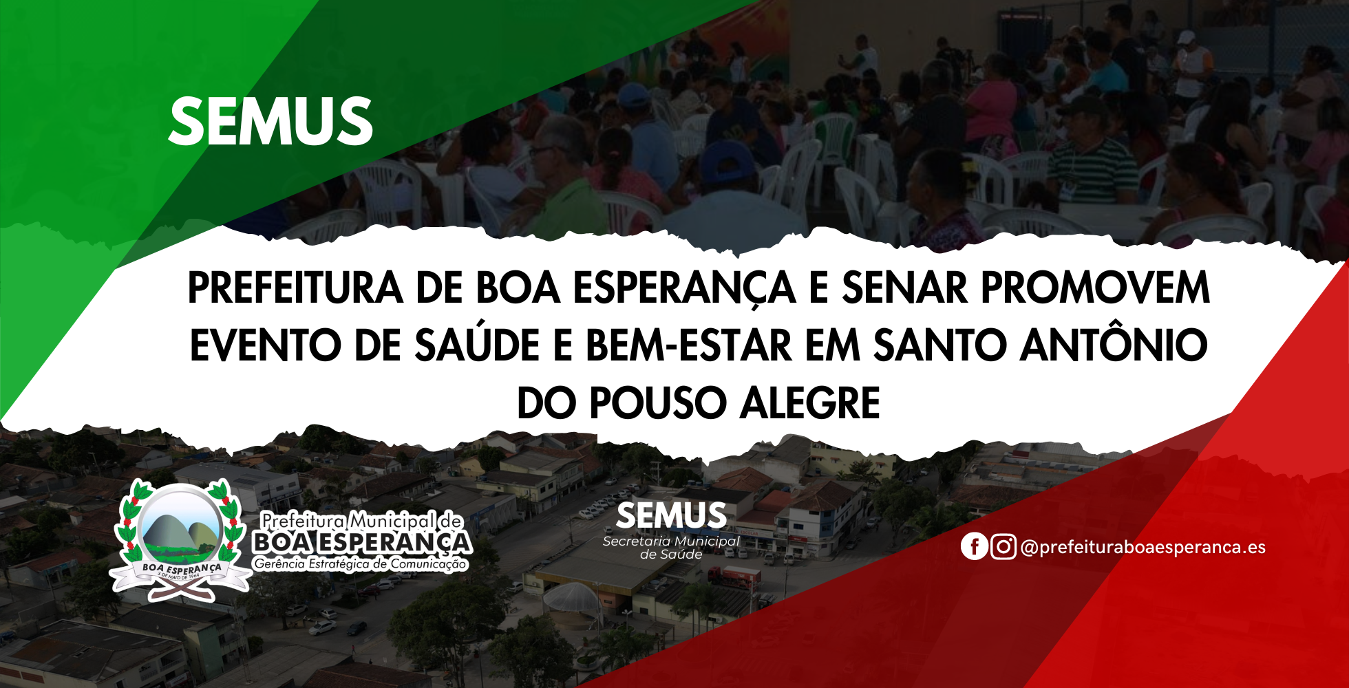 Prefeitura de Boa Esperança e SENAR promovem evento de saúde e bem-estar em Santo Antônio do Pouso Alegre